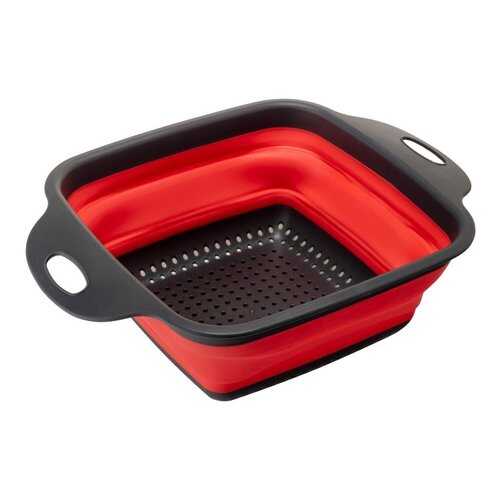 Дуршлаг складной Verona Compact, красный в Хофф