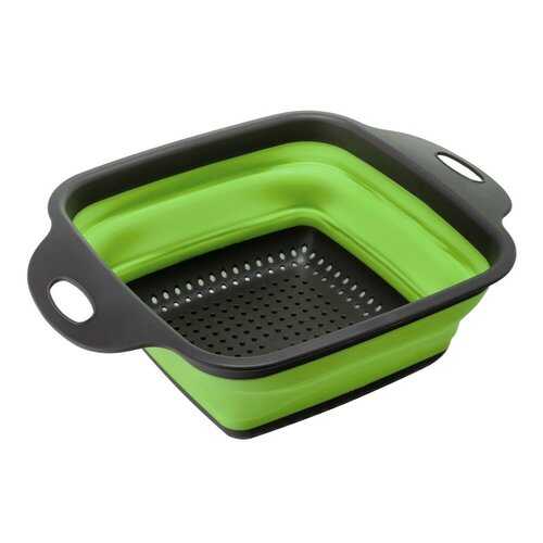Дуршлаг складной Verona Compact, зеленый в Хофф