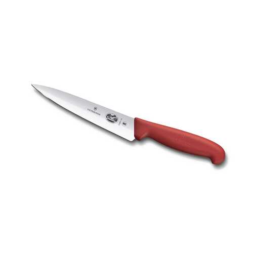 Нож разделочный VICTORINOX Fibrox 5.2001.15 красный 15 см в Хофф
