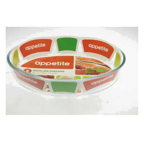 Форма овальная 30х21х6см/2,4л ТМ Appetite PL11 в Хофф