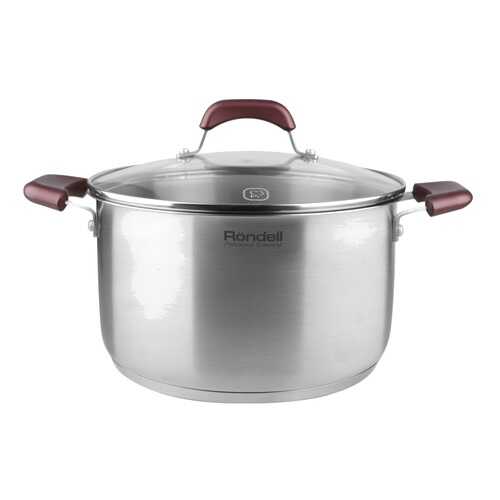Кастрюля Rondell Bojole RDS-736 Серебристый; красный (дубль) в Хофф