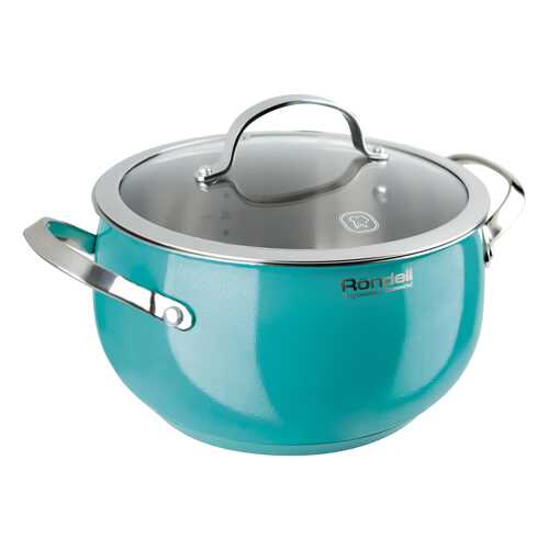 Кастрюля Rondell turquoise 3.8л в Хофф