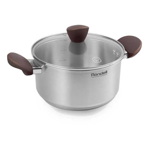 Кастрюля с крышкой, 18 см, 2 л Kortado Rondell 1108-RDS в Хофф