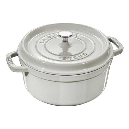 Кокот Staub La Cocotte 2,2л, белый трюфель в Хофф