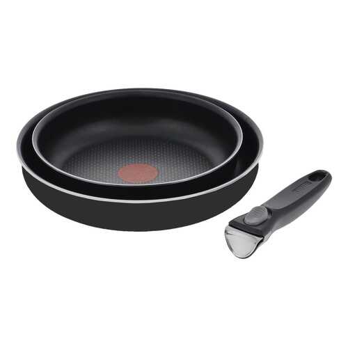Набор посуды Tefal 04181810 Черный в Хофф