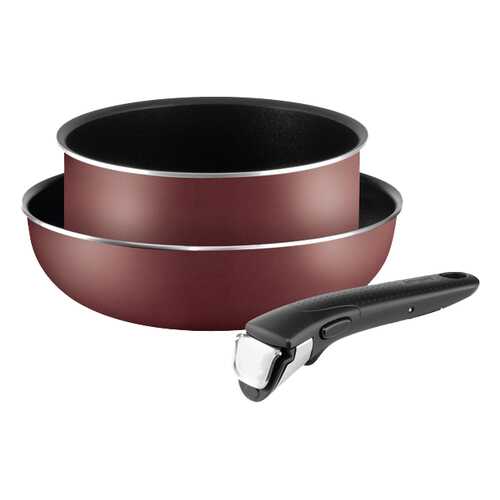 Набор посуды Tefal Ingenio Red 4175830 Красный в Хофф