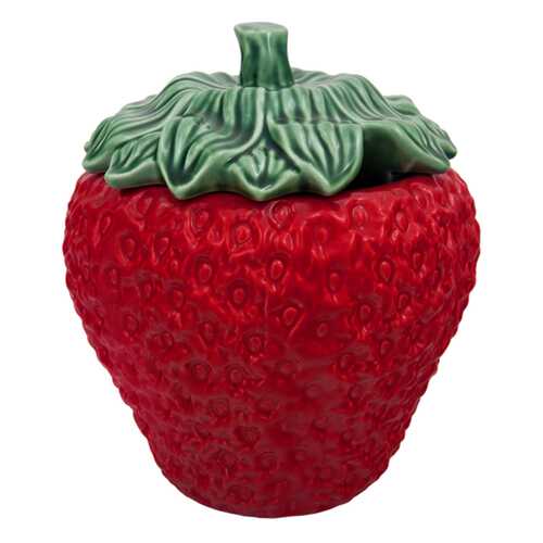 Чаша суповая Bordallo Pinheiro Strawberries 450 мл, 11,5x11,5x11 см в Хофф