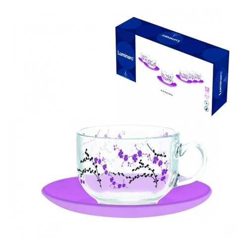 Чайный сервиз Luminarc Kashima Purple N3627 6 пер. в Хофф