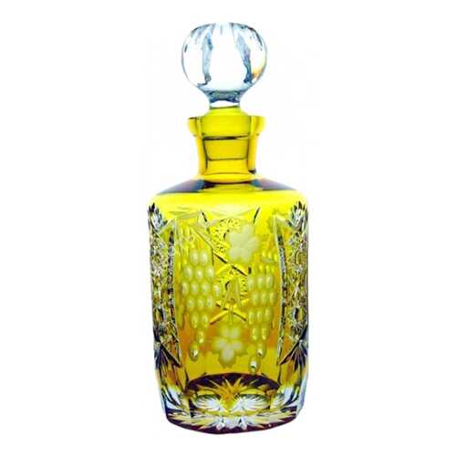 Декантер для виски Ajka Crystal Grape 0,7 л (amber/64567) в Хофф