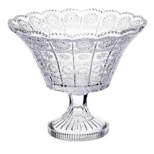 Фруктовница Lefard, Muza Crystal, 20 см, прозрачный в Хофф