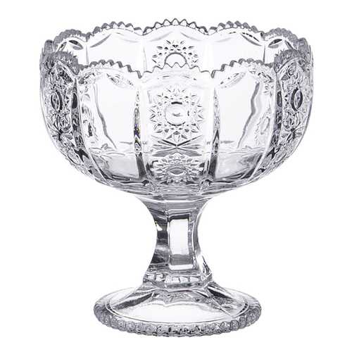 Конфетница на ножке Кристал Lefard 195-121 Прозрачный в Хофф