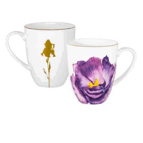 Кружка Julia Vysotskaya Flowers. Iris 400мл в Хофф
