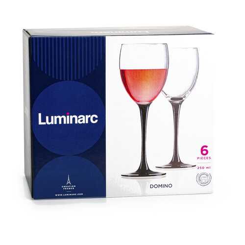 Набор фужеров Luminarc domino для красного вина 6шт в Хофф