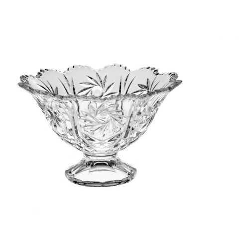 Салатник на ножке Crystal Bohemia PINWHEEL 13,5 см хрусталь в Хофф
