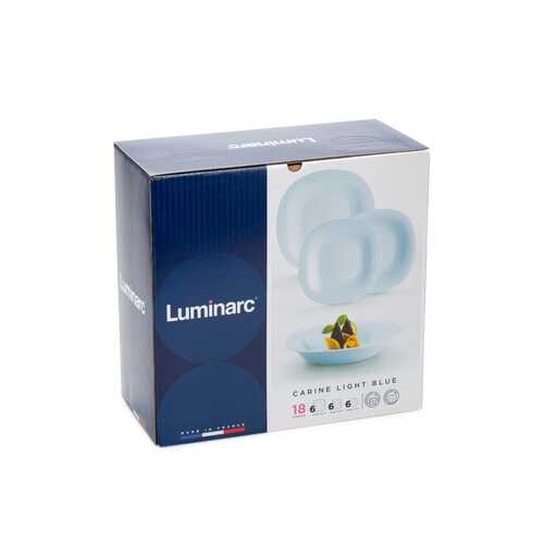 Столовый набор 18 предметов CARINE LIGHT BLUE в Хофф