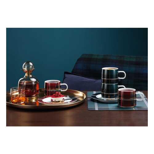 Тарелка ASA Selection Tartan 21см, цвет бирюзовый в Хофф