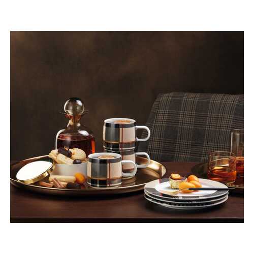 Тарелка ASA Selection Tartan 21см, цвет коричневый в Хофф