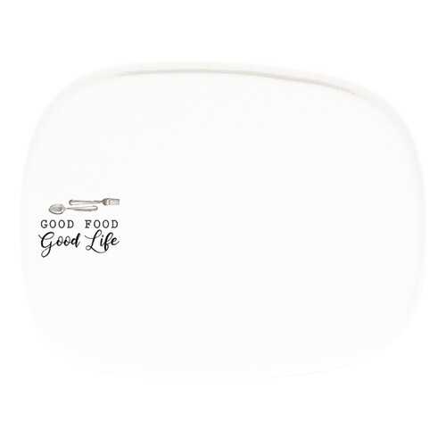 Тарелка Easy Life KITCHEN ELEMENTS R1902/KITE Белый в Хофф