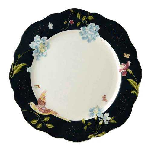 Тарелка обеденная Laura Ashley Heritage 24,5см Midnight Uni в Хофф