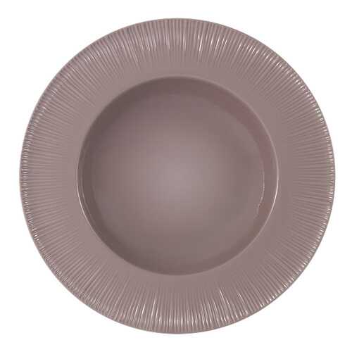 Тарелка суповая Cocoa & Caramel 24 см, какао Home & Style 58202 в Хофф