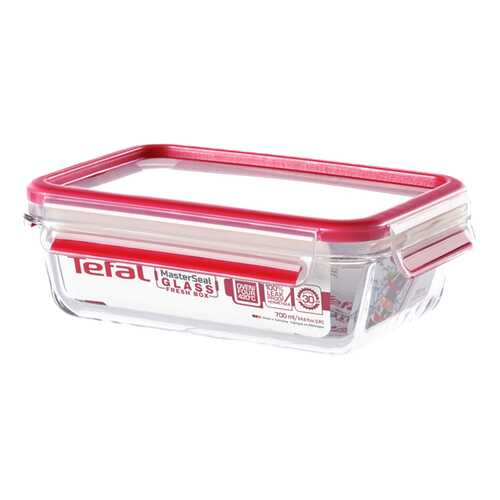 Контейнер для хранения пищи Tefal K3010812 Прозрачный, красный в Хофф
