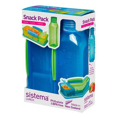 Sistema Набор Snack: контейнер и бутылка 475мл в Хофф