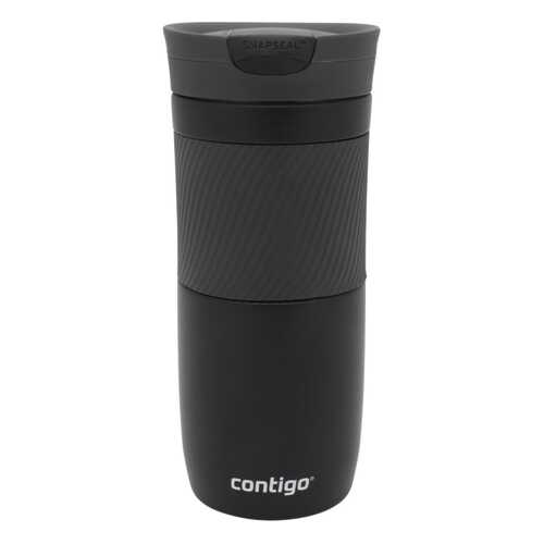Tepмокружка Contigo Byron Matte Black чёрный матовый, 470 мл в Хофф