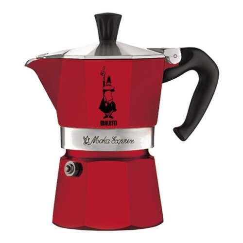 Кофеварка гейзерная Bialetti 4942 Красный в Хофф