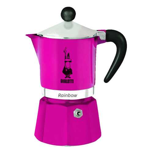 Кофеварка гейзерная Bialetti 5013 Розовый в Хофф